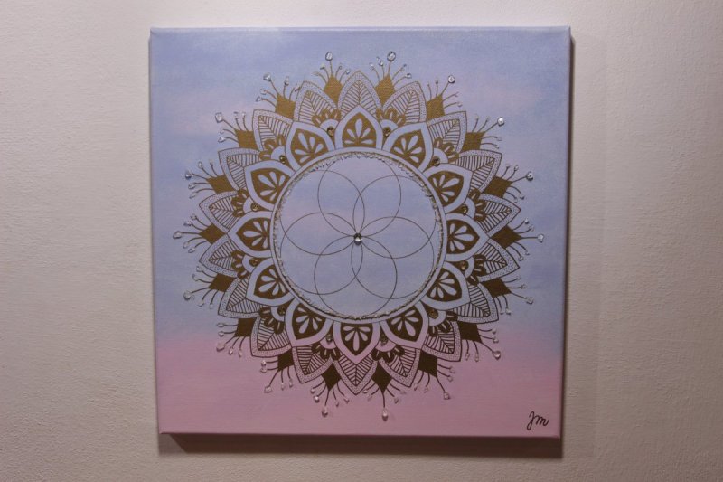 Něžná harmonie — mandala