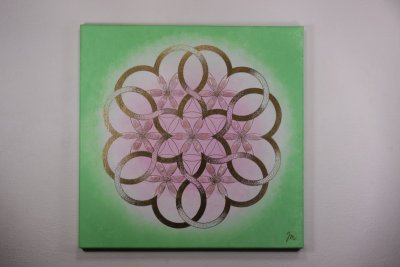 Spojená srdce — mandala lásky